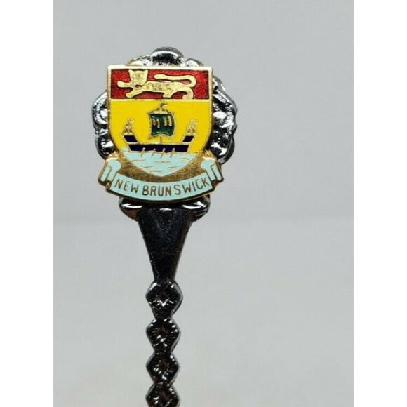 New Brunswick Mini Collectors Vintage Silver Rare Spoon Home Décor - Picture 8 of 9
